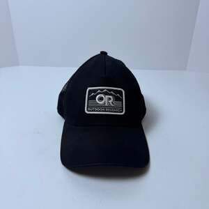 Outdoor Research Advocate Trucker Lo Pro Cap Snapback Hat Black